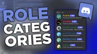 How to Create Role Categories on Discord! Role Dividers! Working 2022!