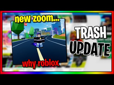 New Roblox Update Is Trash Youtube - trash model roblox