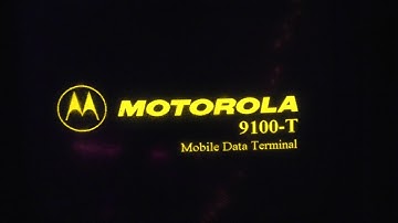 MDT-9100T boot sequence