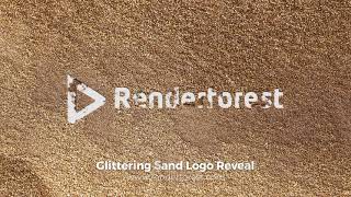 Glittering Sand Logo Reveal [Editable]
