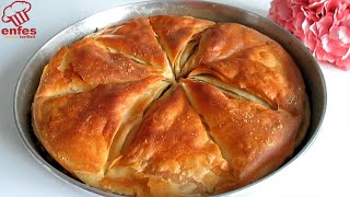 ❗️BU BÖREĞİN YAPIMINA HERKES HAYRAN KALDI❗️OKLAVASIZ KOLAY ÇITIR ÇITIR EL AÇMASI BÖREK TARİFİ 👌