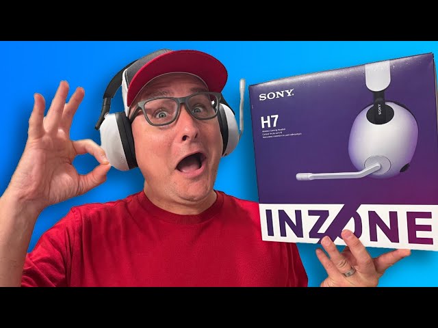 MUCH BETTER! Sony Inzone H7 Gaming Headset Review - YouTube