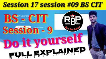 Kyp cit session 09 do it yourself,Session 17:session #09 BS-CIT,cit session 09 do it yourself.