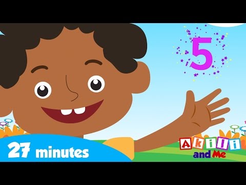 Learn to Count with Akili and Friends | Counting Fingers and More! | Akili and Me African Cartoons