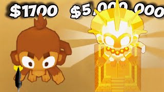 Bloons, but Prices are Multiplied