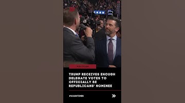 Trump formally clinches Republican presidential nomination at convention