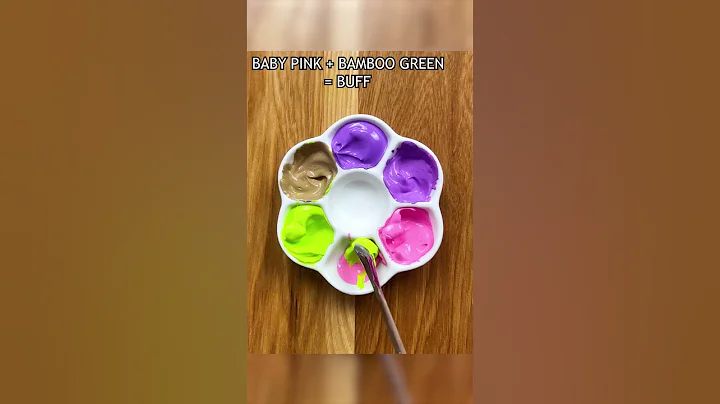 s3 Simulate amazing color mixing skill , #shorts