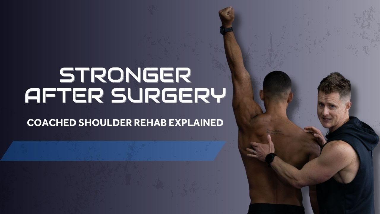 Coached shoulder rehab: How to recover faster, build strength and return to sport