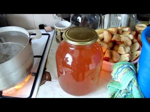 Видео рецепт Яблочный сок в соковарке на зиму