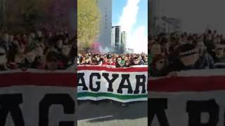 Portugalia - Hungary 2017.03.25. (Hungarian corteo III.)