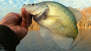 ' Winter Crappie fishing with a bobber and jigs tipped with minnows ' by Fish Yanker 6,222 views 4 months ago 17 minutes