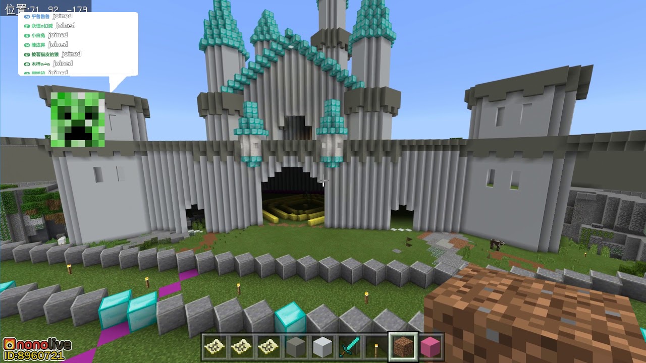 5live Minecraft 城堡建築師castle Architect 創造模式 3 Youtube