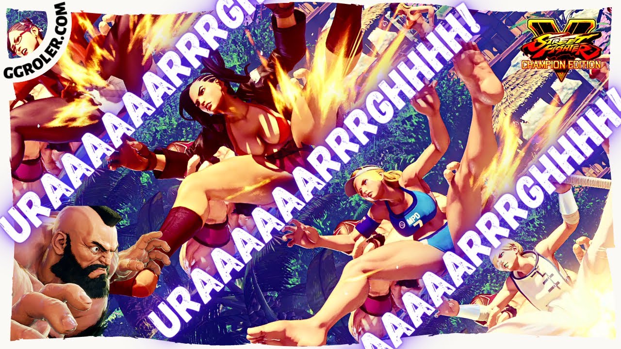 Street Fighter V ➤ Zangief Throw (Perspective View)