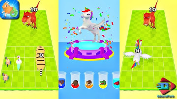 Zoology Merge - Gameplay Walkthrough Part 1 Levels 1-7 (iOS,Android Gameplay)