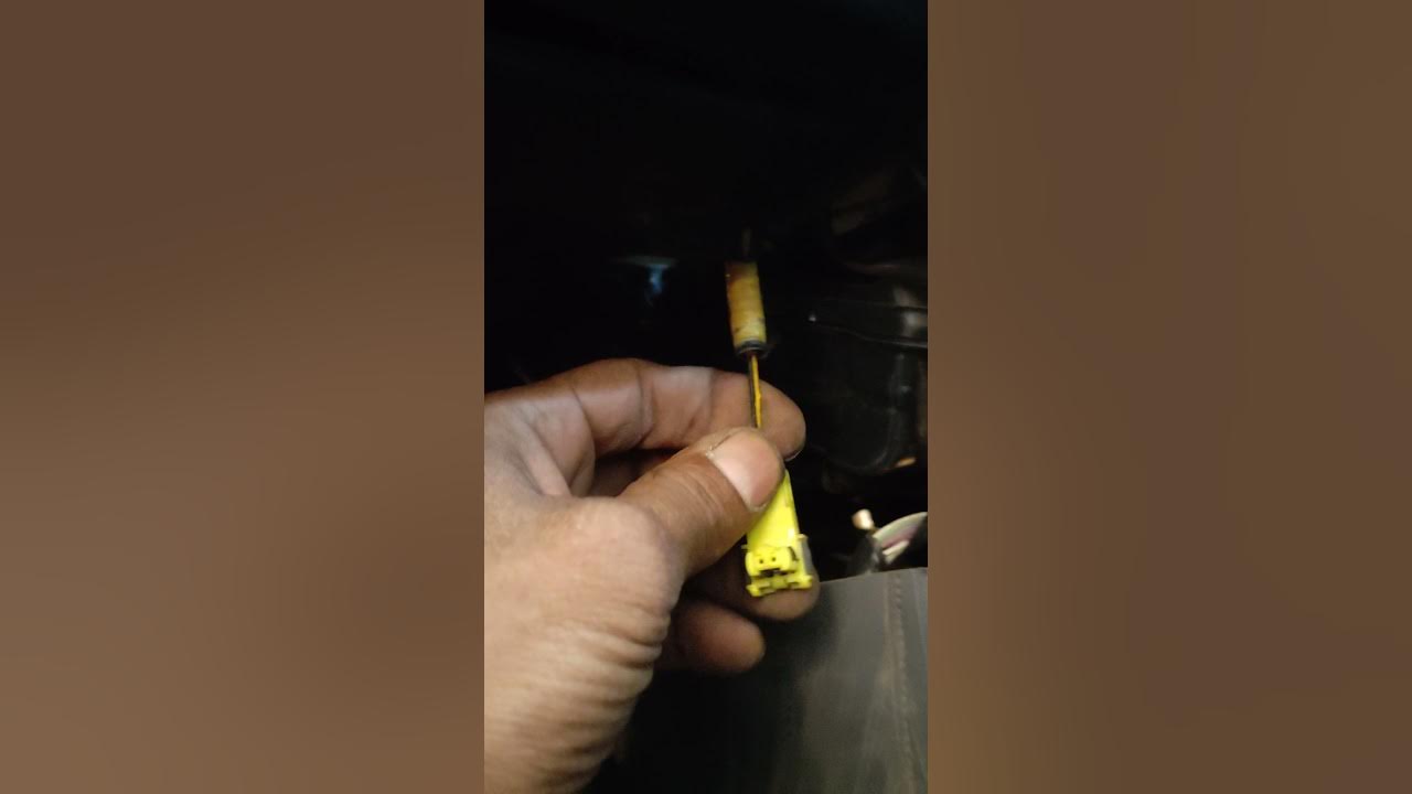 B1861Driver side knee airbag squib YouTube