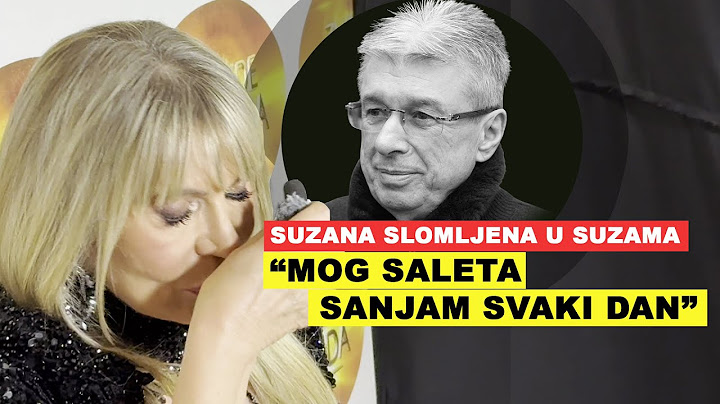 PRVA POTRESNA ISPOVEST Suzane Jovanović posle smrti Saše Popovića!