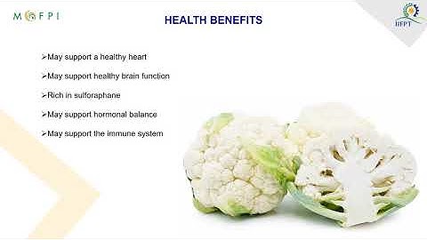 PowerPoint Presentation on Cauliflower Processing (under PMFME Scheme) - ENGLISH