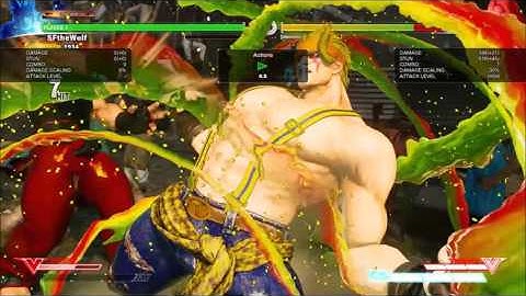 SFV - Alex 523 damage crush counter punish