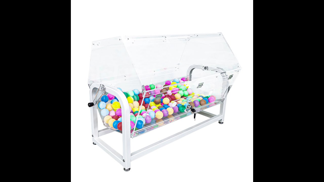 119569 large 30 inch wide raffle drum 1000 plus parties door prize luck ...