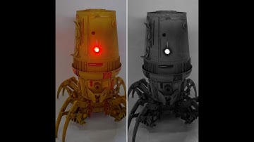 Scratch building spaceships for The Great Dying Film - Part 7: Scout Ship done!