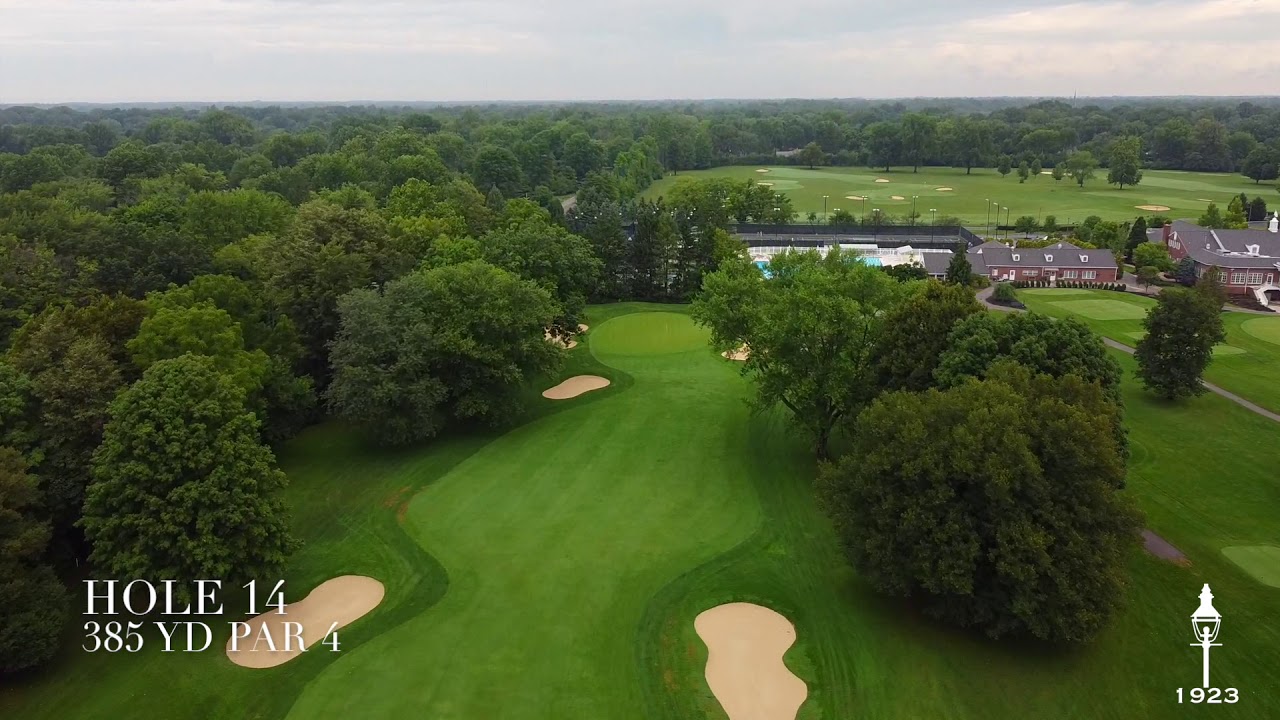 Meridian Hills Country Club Back 9 Flyover YouTube