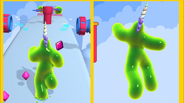 Blob Runner 3D : All Levels Gameplay - New Update Android, iOS