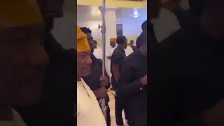 GRAND ENTRANCE FATHER DAVIDO'S FATHER ADEDEJI ADELEKE WITH THE GOV OF OSUN STATE FOR #chivido2024