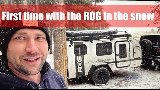 First snow in the Rog RV