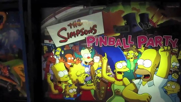 Pinball Mania - The Simpsons. Máquina impecável e pronta