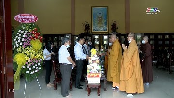 Lãnh đạo tỉnh BR-VT chúc mừng Ban trị sự GHPG tỉnh và thị xã Phú Mỹ nhân dịp đón mừng lễ Phật đản