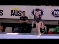 Vanessa Ferrari Floor Event Finals 2020 Melbourne World Cup