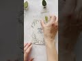 Individuelle Karte zum Geburtstag mit Stempel #stempel #diy #kartenbasteln