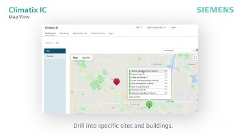 Siemens Climatix IC - Map View