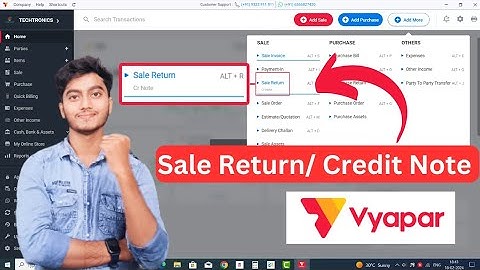 Sales Return/ Credit Note Entry In Vyapar App| Sale Return Kaise Entry Kare| Vyapar App