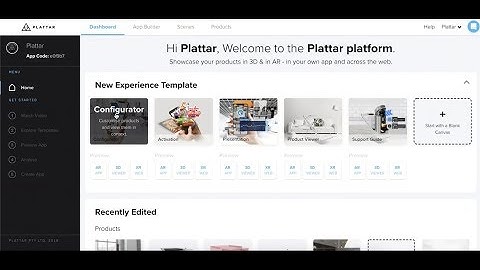 Plattar XR Product - Featuring Google WebXR and Apple AR Quicklook