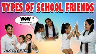 Types of friends in school | Funny Videos | Pari's Lifestyle | MyMissAnand |Types of school friends