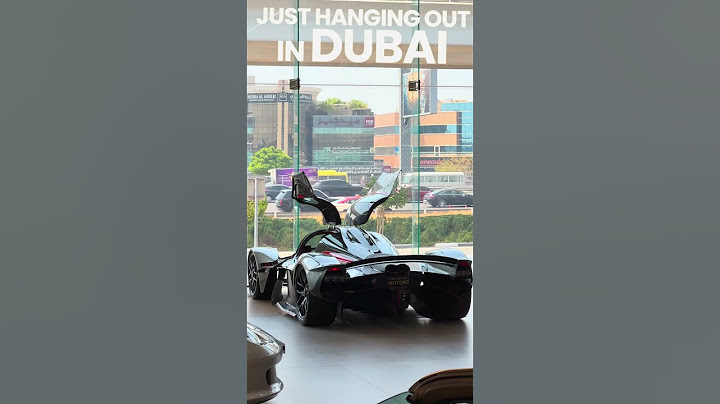 $4MILLION Aston Martin VALKYRIE in Dubai