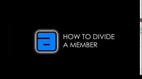 Divide Members. akses RCBD - Reinforced Concrete Building Design Software.