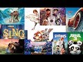 Top 10 cartoons (2016-2018) أفضل افلام الكرتون من