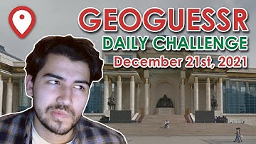 Off My Game - Geoguessr Daily Challenge (December 21st, 2021)