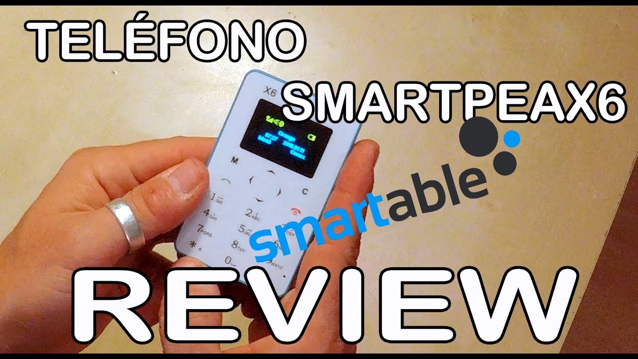 Smartable  SmartPEA M5 MINI TELÉFONO ULTRAFINO Y LIGERO