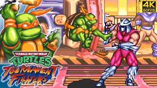 TMNT: Tournament Fighters - Mikey (SNES / 1993) 4K 60FPS
