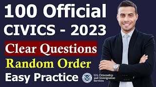 From Dream to Reality - Mastering 100 Civics Questions Random for US Citizenship Interview 2023
