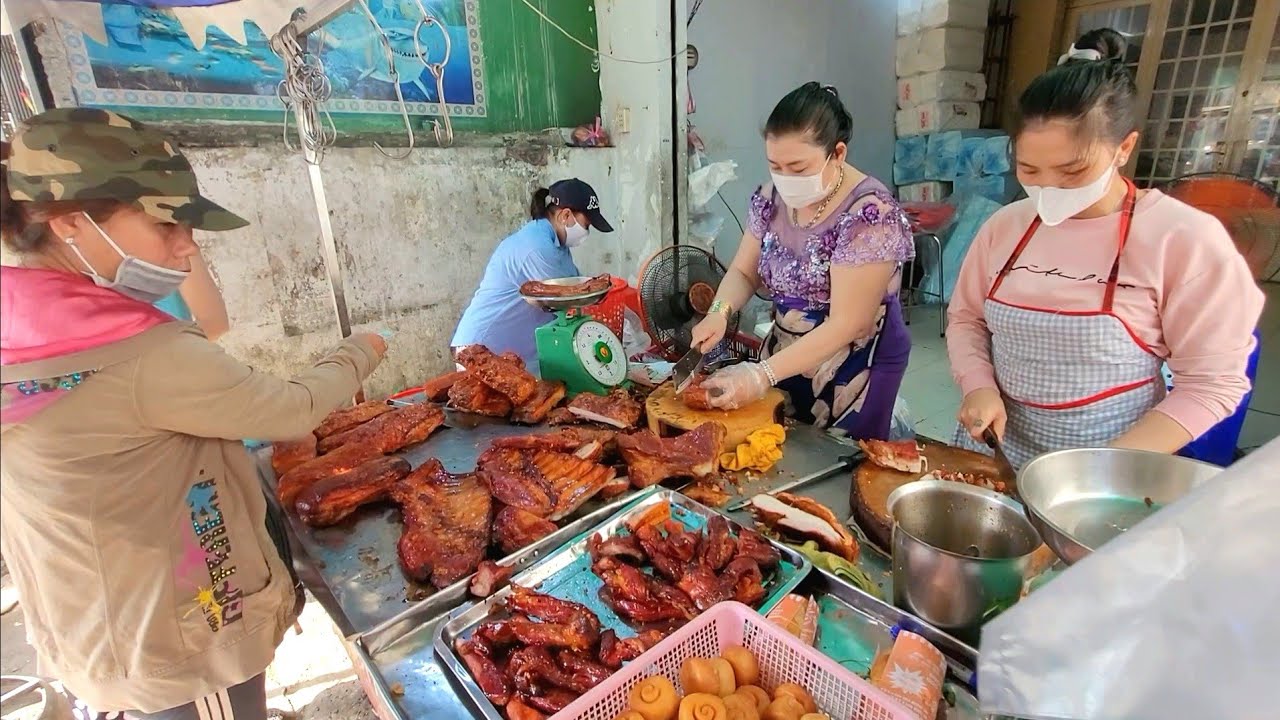 Heo Quay Kim Mai Da Giòn 320k/kg, Sườn Non Xá Xíu... - youtube
