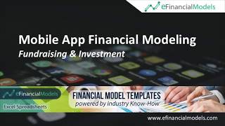 Mobile App Financial Modeling - Fundraising & Investment screenshot 2