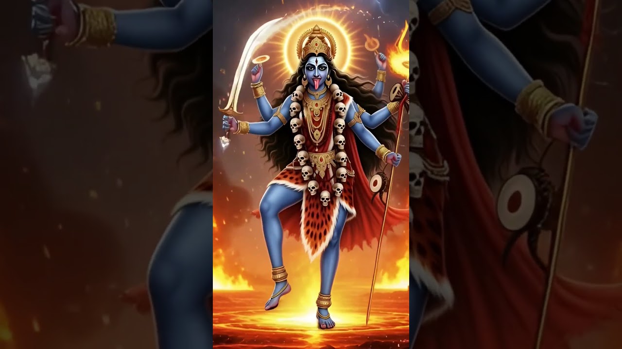 Maa kaali, Mahakaali...🙏🏻🙏🏻🙏🏻 #shivtandavaarti #mahakaali #maakali #kaalimaa #kali #mahakaali