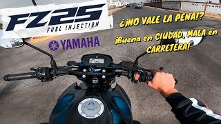 ¡La PEOR 250cc del MERCADO!, SACANDO a RODAR la YAMAHA FZ25  | Aguacate Motovlogs