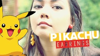DIY ♥ Pokemon Pikachu Inspired Earrings
