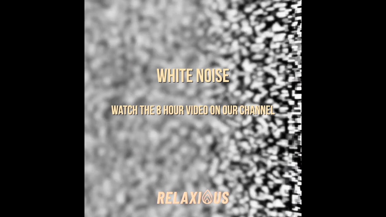 White Noise | 8 Hours Without Ads part 3 | Relax TV Static for Deep Sleep | Relaxious