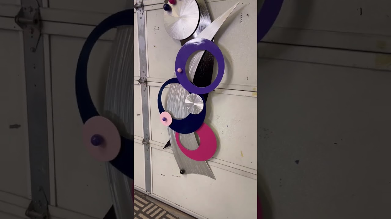 Contemporary wall sculpture by artist Tony Viscardi 